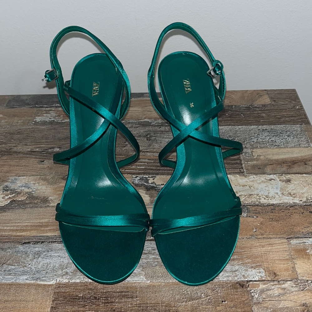ZARA- Shoes Strappy High Heel